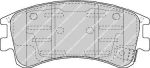 FERODO Колодки передние MAZDA 6 1.8-2.0 02- (GJYE3323ZB, FDB1619)