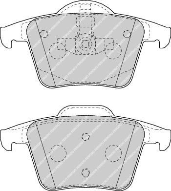 FERODO Колодки задние VOLVO XC90 (30793093, FDB1632)