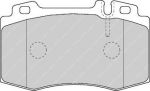 FERODO Колодки тормозные дисковые передние MERCEDES C209/W203/W211/W220/R171/R230 (FDB1661)