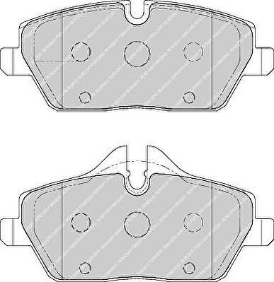FERODO Комплект тормозных колодок, диско (FDB1747)