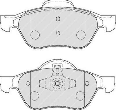 FERODO Колодки передние RENAULT MEGANE II/SCENIC II (7701209670, FDB1866)