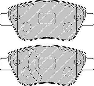 FERODO Колодки тормозные дисковые передние OPEL CORSA D (FDB1920)