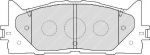 FERODO Колодки тормозные дисковые передние TOYOTA CAMRY V40 06-/V50 11-/LEXUS ES 240/350 (FDB1991)