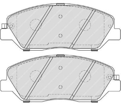 FERODO Колодки тормозные дисковые передние HYUNDAI SANTA FE (CM)/(SM) 05-/KIA SORENTO (XM) (FDB4111)
