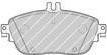FERODO Колодки тормозные MERCEDES A(W176) 12-/B(W246) 11- передние L=144мм (FDB4245)