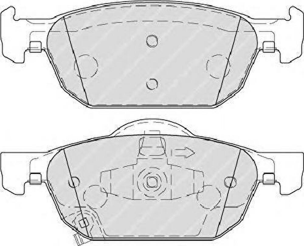 FERODO Колодки передние HONDA Accord 08- (45022-TL1-G01, FDB4269)