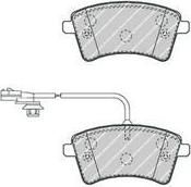 Ferodo FDB4340 комплект тормозных колодок, дисковый тормоз на RENAULT KANGOO Express (FW0/1_)