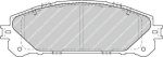 FERODO Колодки тормозные дисковые передние LEXUS RX 09-/TOYOTA HIGHLANDER (FDB4354)