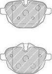 FERODO Колодки тормозные дисковые задние 5 F10/F11/X3 F25/Z4 E89 2.0-3.0 (FDB4376)