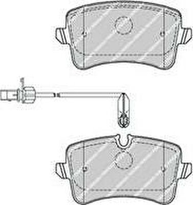 FERODO Колодки задние VW AD (FDB4410)