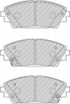 Ferodo FDB4446 комплект тормозных колодок, дисковый тормоз на MAZDA CX-3 (DK)