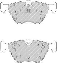 Ferodo FDB4753 комплект тормозных колодок, дисковый тормоз на 5 Touring (E39)