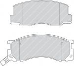 Ferodo FDB930 комплект тормозных колодок, дисковый тормоз на TOYOTA PREVIA (TCR2_, TCR1_)