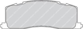Ferodo FDB931 комплект тормозных колодок, дисковый тормоз на TOYOTA PREVIA (TCR2_, TCR1_)