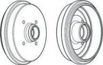 Ferodo FDR329705 тормозной барабан на VW POLO CLASSIC (6KV2)