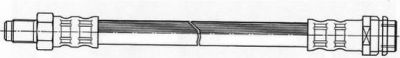 Ferodo FHY2301 тормозной шланг на MERCEDES-BENZ S-CLASS (W140)