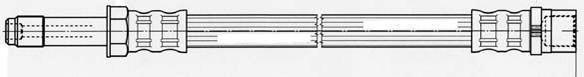 Ferodo FHY2676 тормозной шланг на MERCEDES-BENZ SPRINTER 4,6-t c бортовой платформой/ходовая часть (906)