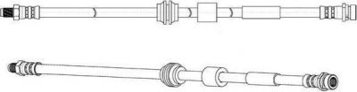 Ferodo FHY2762 тормозной шланг на FORD KUGA I