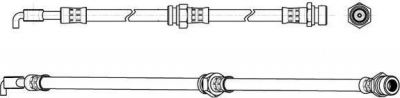 Ferodo FHY2816 тормозной шланг на KIA CARENS II (FJ)