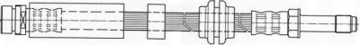 Ferodo FHY2994 тормозной шланг на FORD MONDEO I седан (GBP)