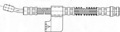 Ferodo FHY3144 тормозной шланг на HYUNDAI LANTRA II Wagon (J-2)