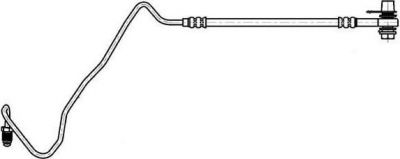 Ferodo FHY3274 тормозной шланг на VW POLO CLASSIC (6KV2)