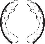 Ferodo FSB315 комплект тормозных колодок на MAZDA 323 C IV (BG)