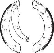 FERODO Колодки тормозные барабанные RENAULT Logan, Sandero, Symbol II / CITROEN Xsara / PEUGEOT 106, 206 (FSB519)