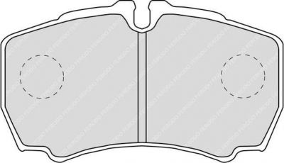 FERODO Комплект тормозных колодок, диско (FVR1405)