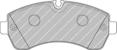 FERODO Колодки тормозные дисковые передние MERCEDES-BENZ SPRINTER 06>/CRAFTER (5т) (FVR1777)