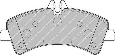 FERODO Колодки тормозные дисковые задние MERCEDES SPRINTER (906)/VOLKSWAGEN CRAFTER 06> (FVR1779)