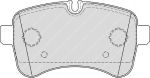 FERODO Комплект тормозных колодок, диско (FVR4037)