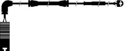 FERODO Сигнализатор, износ тормозных колодок (FWI265)