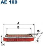 FILTRON Фильтр воздушн. Honda ACCORD III (CA4, CA5) 2,0i16V 11/85-12/89 (17220PH3000, AE100)