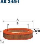 FILTRON Фильтр воздушный MB W123/W126 2.8 (A0020946204, AE345/1)