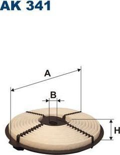Filtron AK341 воздушный фильтр на TOYOTA CARINA II (_T17_)