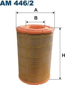 FILTRON Фильтр воздушный MAN L/M2000 (4050940004, AM446/2)
