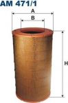 FILTRON Фильтр воздушный RVI Magnum 2/00->, Midlum 2/00->, Premium 4/96-> (20732733, AM471/1)