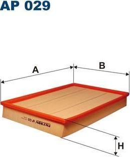 Filtron AP 029 Фильтр воздушный E30 324TD/E28 524D/TD