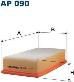 FILTRON Фильтр воздушный PEUGEOT 405/406/607 CIT C5/C8/Xan (144408, AP090)