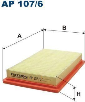 FILTRON Фильтр воздушный Hyundai Atos 1.1i 9/05--> (AP107/6)