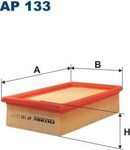 Filtron AP133 воздушный фильтр на RENAULT LAGUNA I (B56_, 556_)