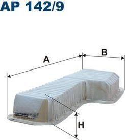FILTRON Воздушный фильтр Lexus IS; Toyota Rav 4 II Lexus IS; Toyota Rav 4 II (AP1429)