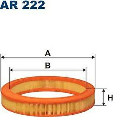 Filtron AR222 воздушный фильтр на FORD ESCORT IV кабрио (ALF)