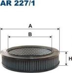 Filtron AR227/1 воздушный фильтр на HYUNDAI PONY седан (X-1)