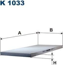 Filtron K1033 фильтр, воздух во внутренном пространстве на FIAT TEMPRA S.W. (159)