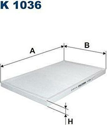 FILTRON Фильтр салонный AD A6 (K1036)