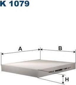 FILTRON Фильтр салонный AD A2 VW Polo SK Fab (6Q0820367B, K1079)