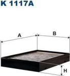 FILTRON Фильтр салона VOLVO 850/S70 угольный (94885274, K1117A)