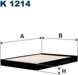 FILTRON Фильтр салонный HYUNDAI Getz 02-> Aссent/Verna 1.0-1.06 99-> (2x) (K1214)